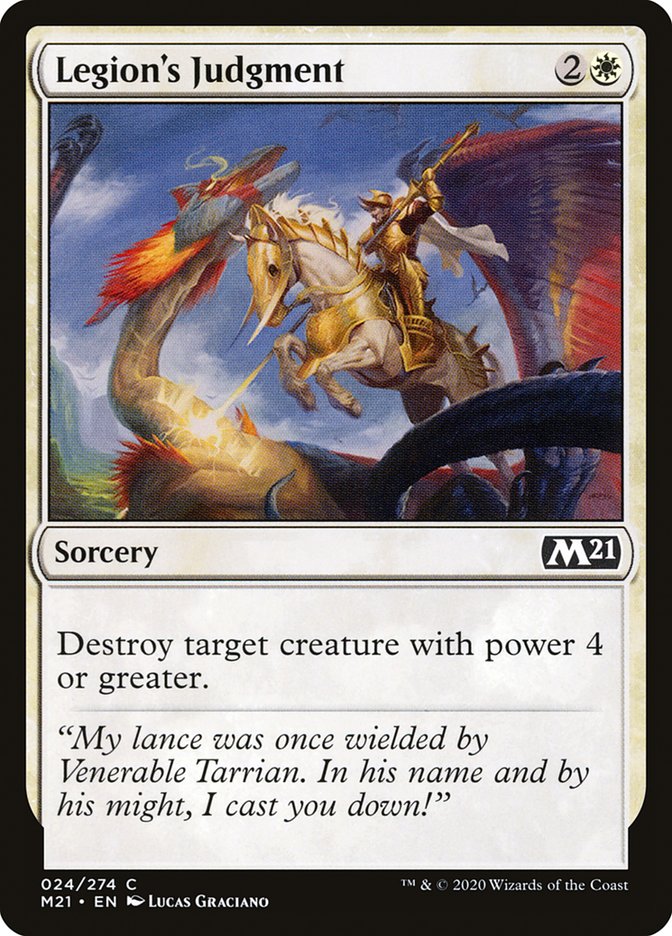 Legion's Judgment [Core Set 2021] [Foil]