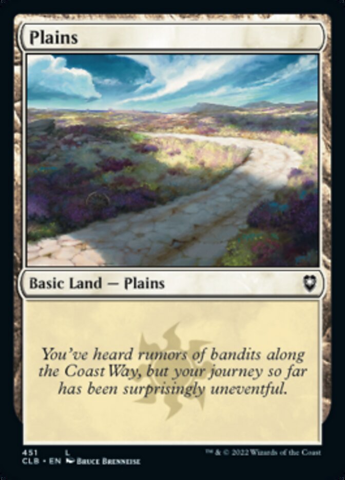 Plains (451) [Commander Legends: Battle for Baldur's Gate] [Foil]