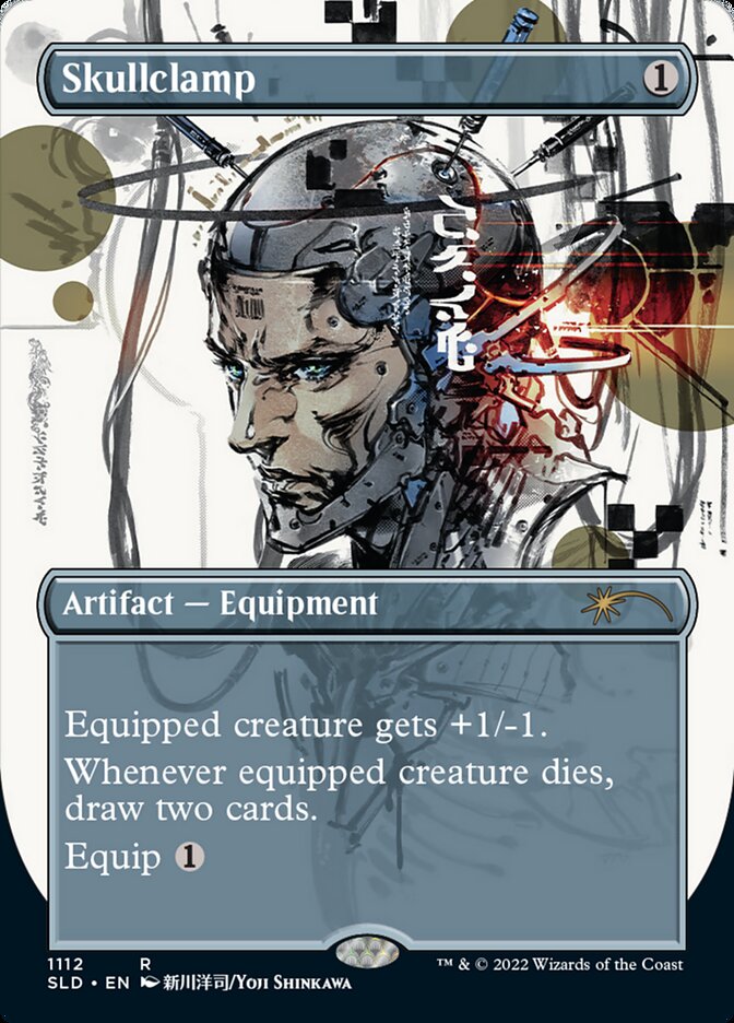 Skullclamp (Borderless) [Secret Lair Drop Series] [Foil]