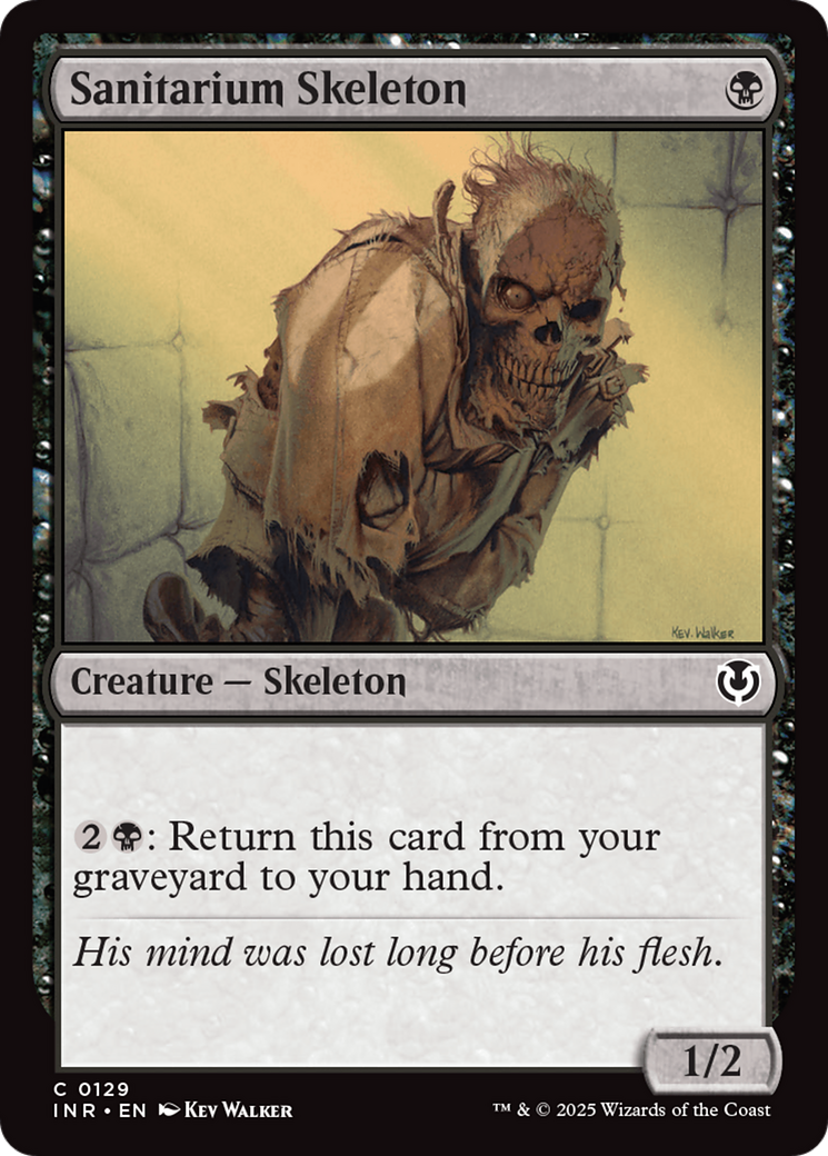 Sanitarium Skeleton [Innistrad Remastered] [Foil]
