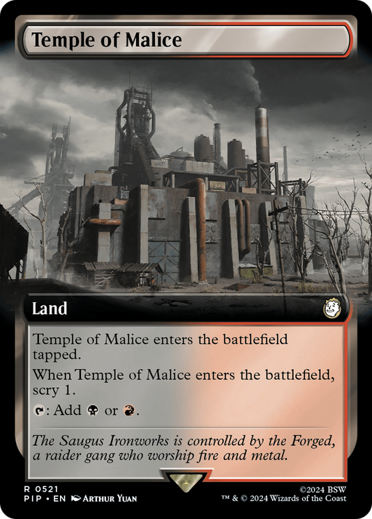 Temple of Malice (Extended Art) [Fallout] [Foil]