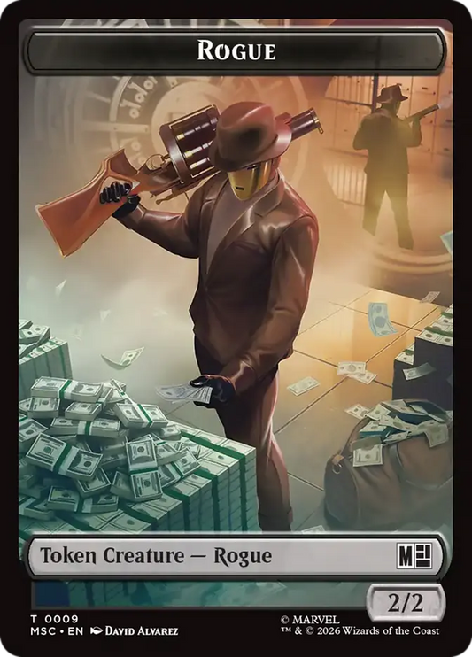 Rogue // Treasure Double-Sided Token [Marvel Super Heroes Commander]