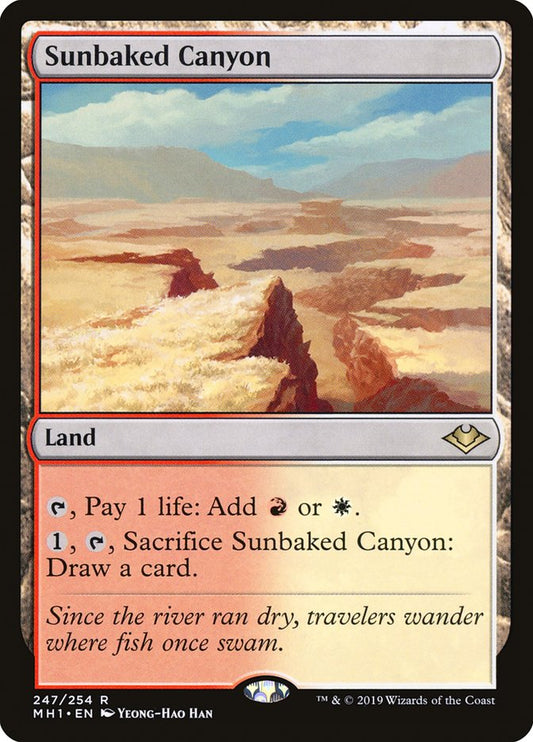 Sunbaked Canyon [Modern Horizons] [Foil]