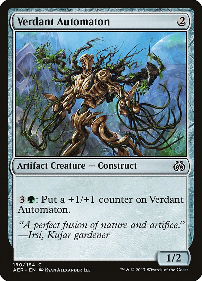 Verdant Automaton [Aether Revolt] [Foil]