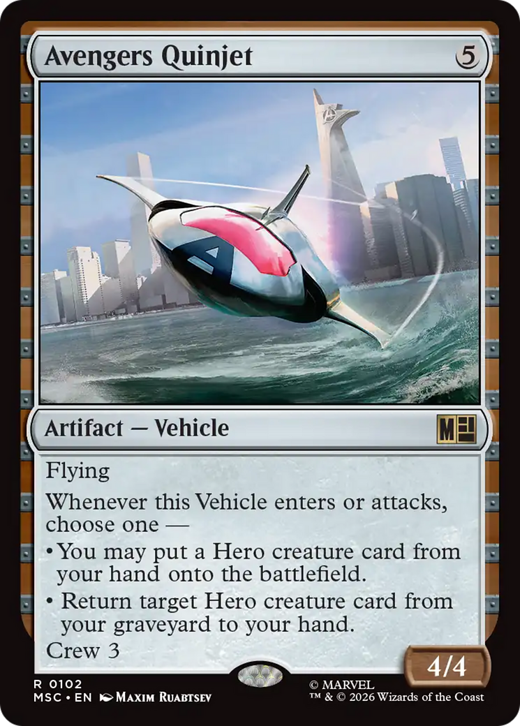 Avengers Quinjet [Marvel Super Heroes Commander]