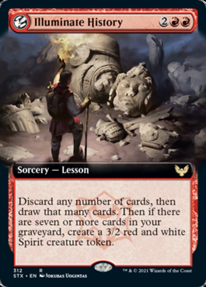 Illuminate History (Extended Art) [Strixhaven: School of Mages] [Foil]