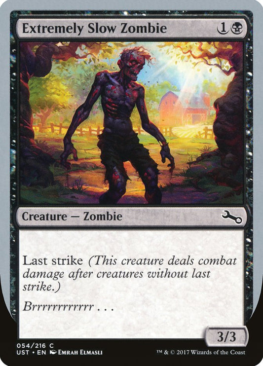 Extremely Slow Zombie ("Brrrrrrrrrrrr...") [Unstable] [Foil]
