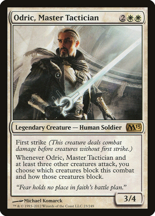 Odric, Master Tactician [Core Set 2013]