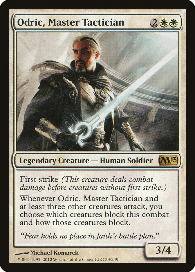 Odric, Master Tactician [Core Set 2013] [Foil]