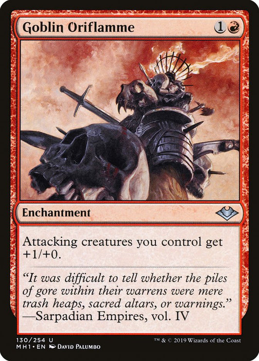 Goblin Oriflamme [Modern Horizons] [Foil]