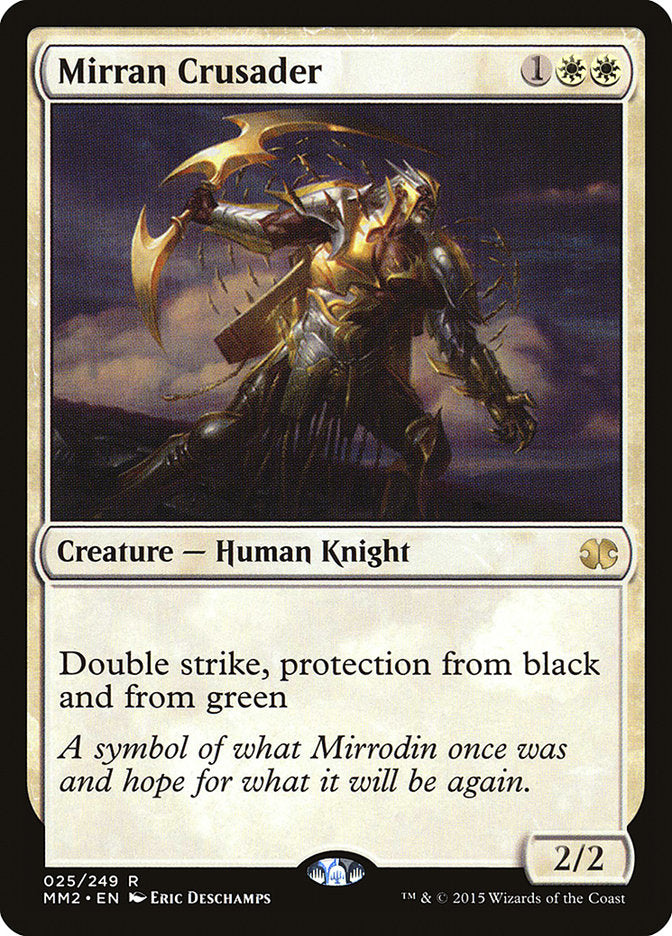Mirran Crusader [Modern Masters 2015] [Foil]