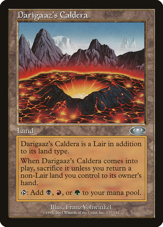 Darigaaz's Caldera [Planeshift] [Foil]