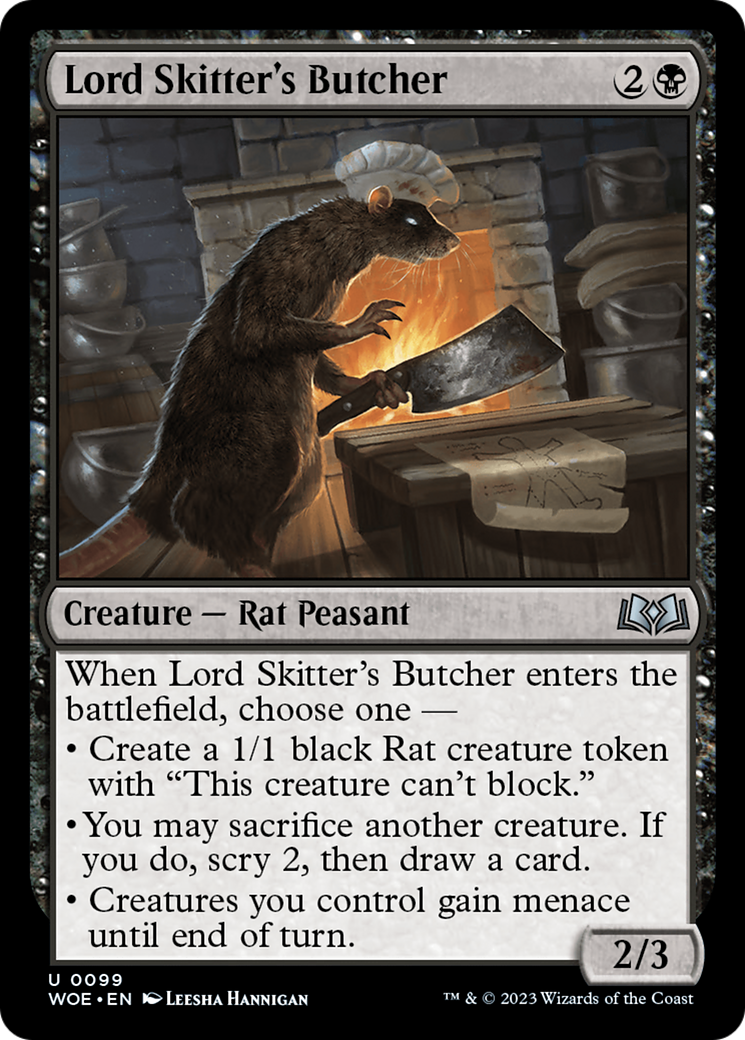 Lord Skitter's Butcher [Wilds of Eldraine] [Foil]