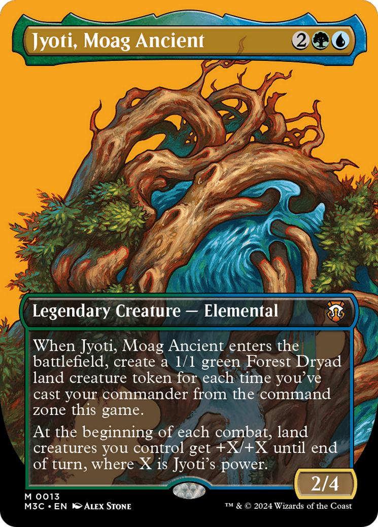 Jyoti, Moag Ancient (Borderless) [Modern Horizons 3 Commander] [Foil]