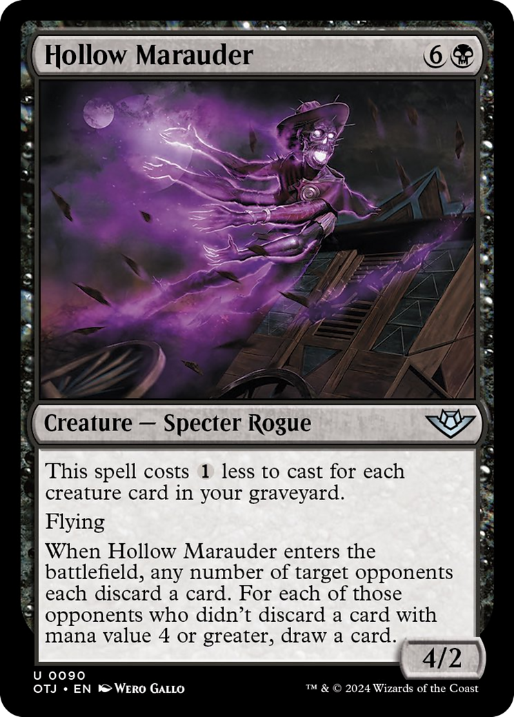 Hollow Marauder [Outlaws of Thunder Junction] [Foil]
