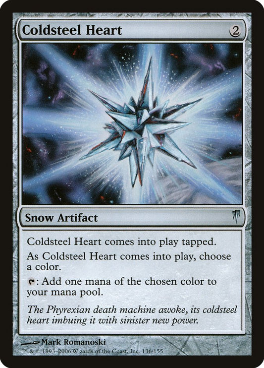 Coldsteel Heart [Coldsnap] [Foil]