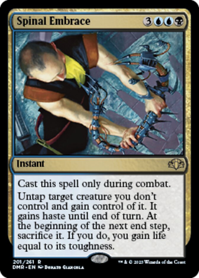 Spinal Embrace [Dominaria Remastered] [Foil]