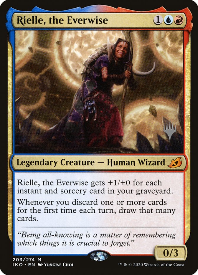 Rielle, the Everwise (Promo Pack) [Ikoria: Lair of Behemoths Promos] [Foil]