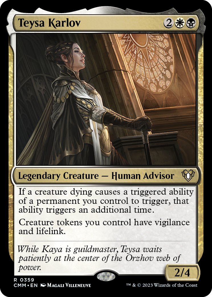 Teysa Karlov [Commander Masters] [Foil]