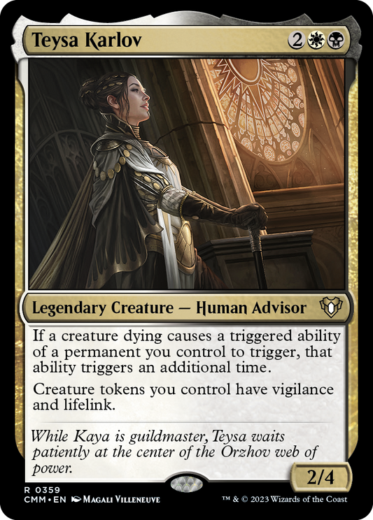 Teysa Karlov [Commander Masters] [Foil]