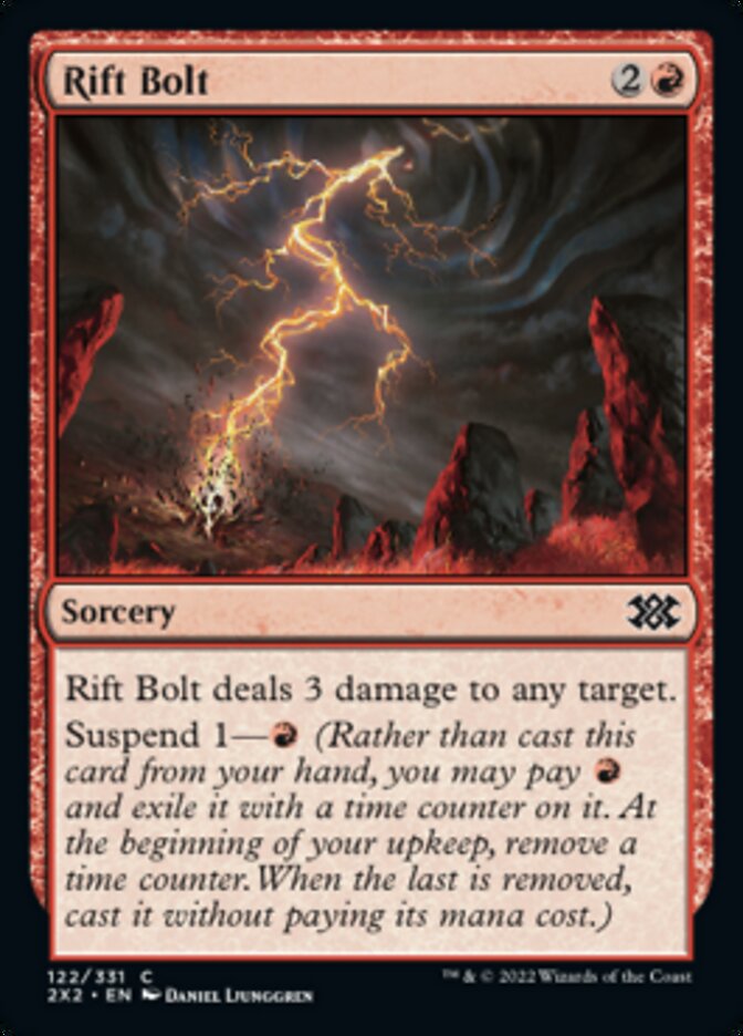 Rift Bolt [Double Masters 2022] [Foil]