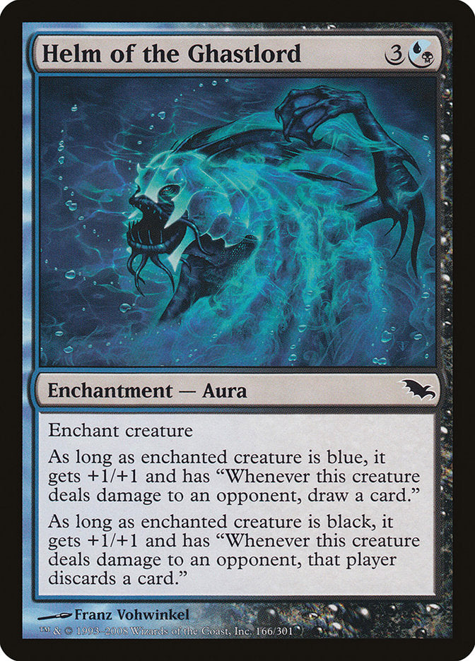 Helm of the Ghastlord [Shadowmoor] [Foil]
