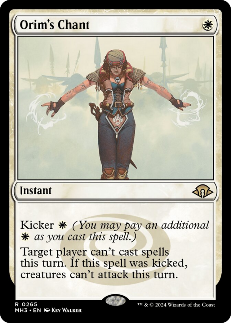 Orim's Chant [Modern Horizons 3] [Foil]
