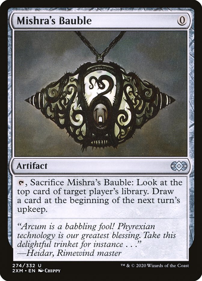 Mishra's Bauble [Double Masters] [Foil]