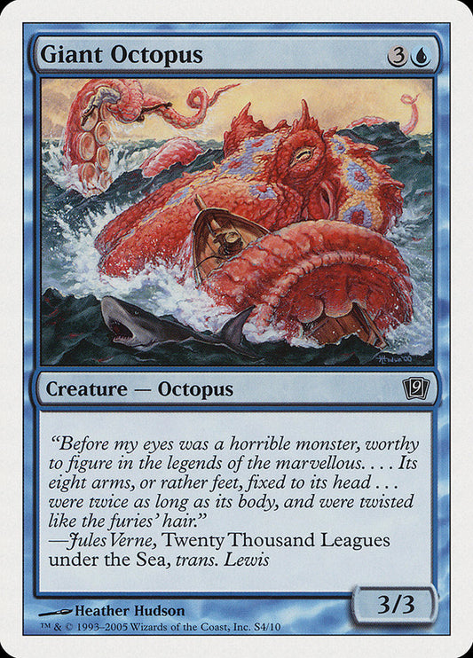 Giant Octopus [Ninth Edition] [Foil]
