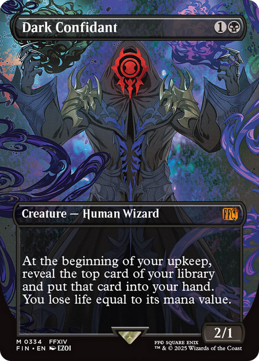 Dark Confidant (Borderless) [FINAL FANTASY] [Foil]