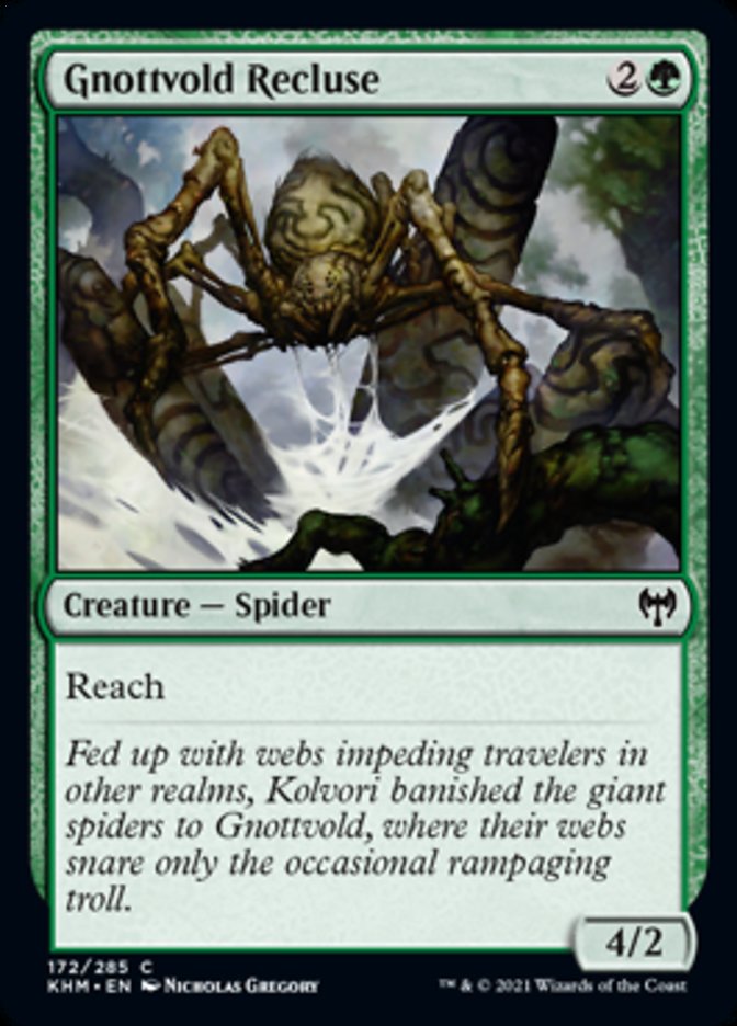 Gnottvold Recluse [Kaldheim] [Foil]