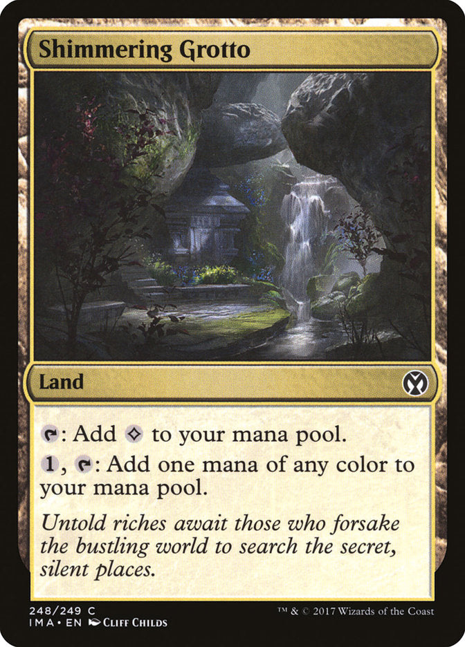 Shimmering Grotto [Iconic Masters] [Foil]