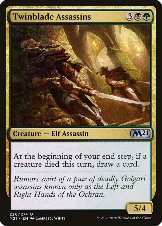 Twinblade Assassins [Core Set 2021] [Foil]