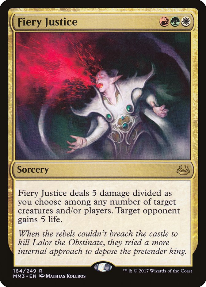 Fiery Justice [Modern Masters 2017] [Foil]