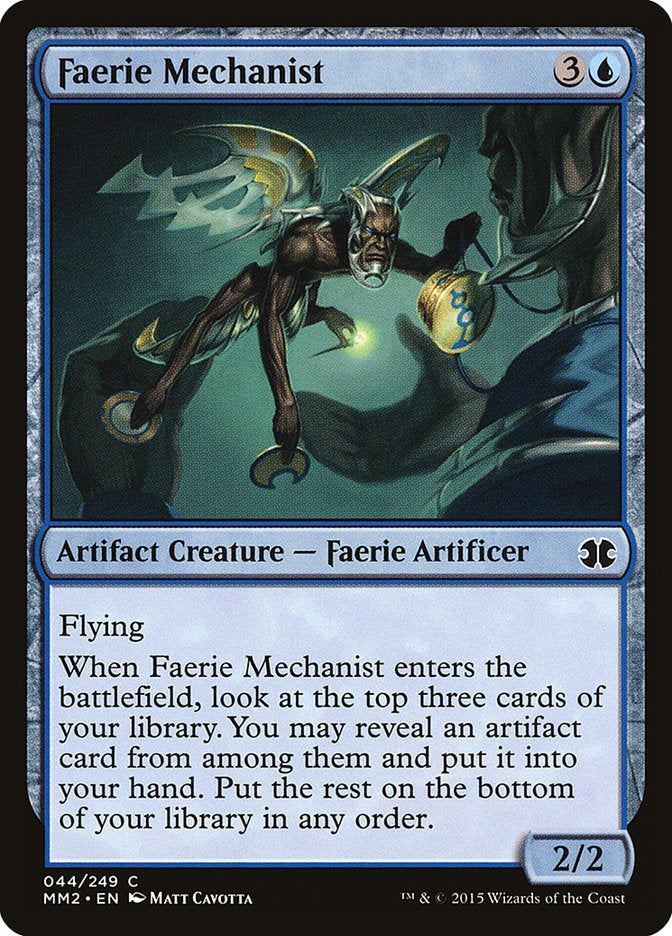 Faerie Mechanist [Modern Masters 2015] [Foil]