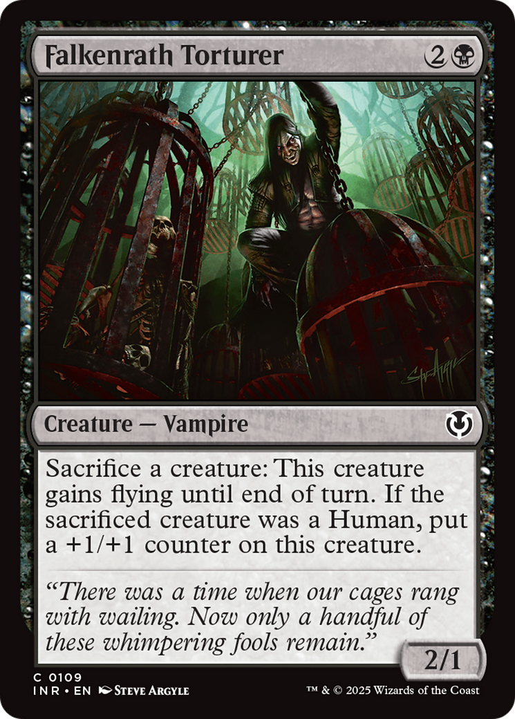 Falkenrath Torturer [Innistrad Remastered] [Foil]