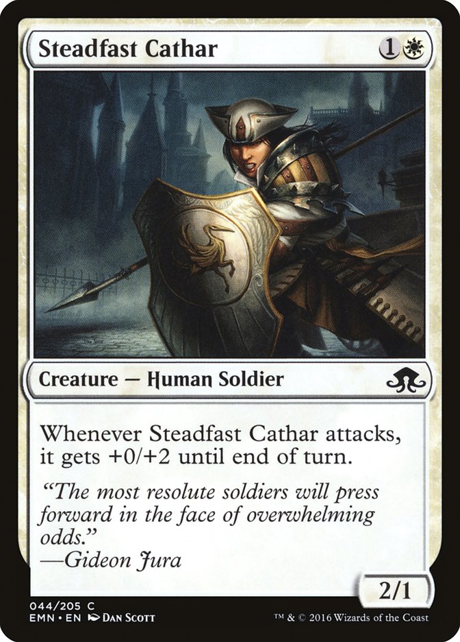 Steadfast Cathar [Eldritch Moon] [Foil]
