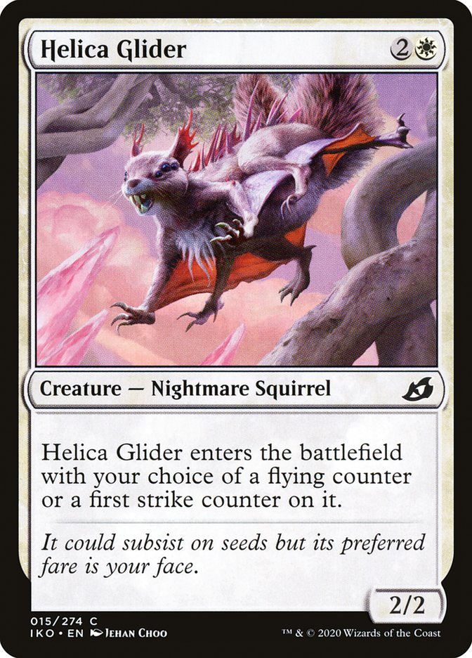 Helica Glider [Ikoria: Lair of Behemoths] [Foil]