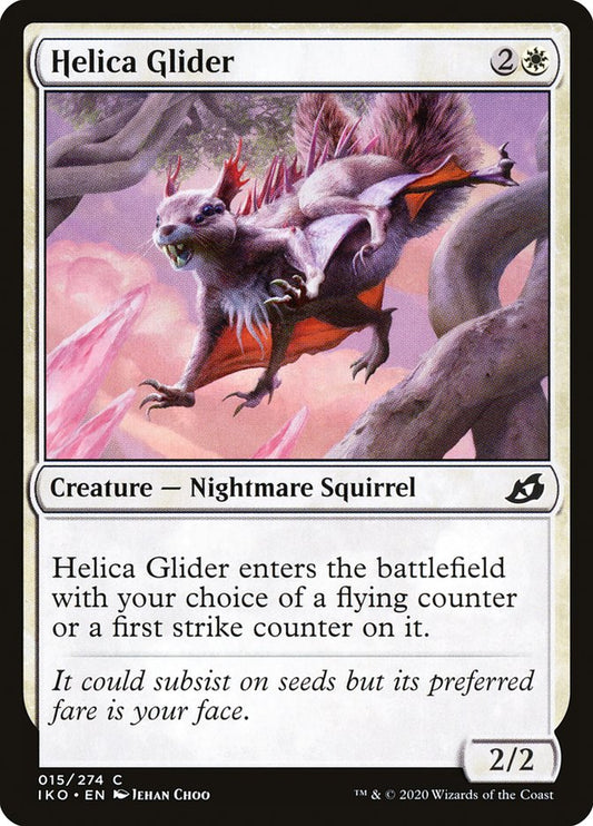 Helica Glider [Ikoria: Lair of Behemoths] [Foil]