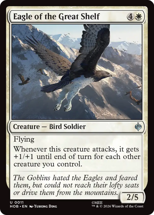 Eagle of the Great Shelf [The Hobbit]