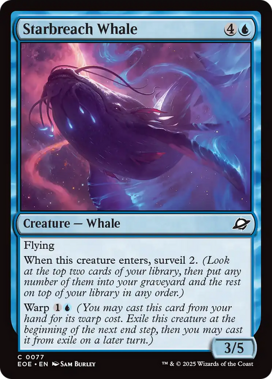 Starbreach Whale [Edge of Eternities] [Foil]
