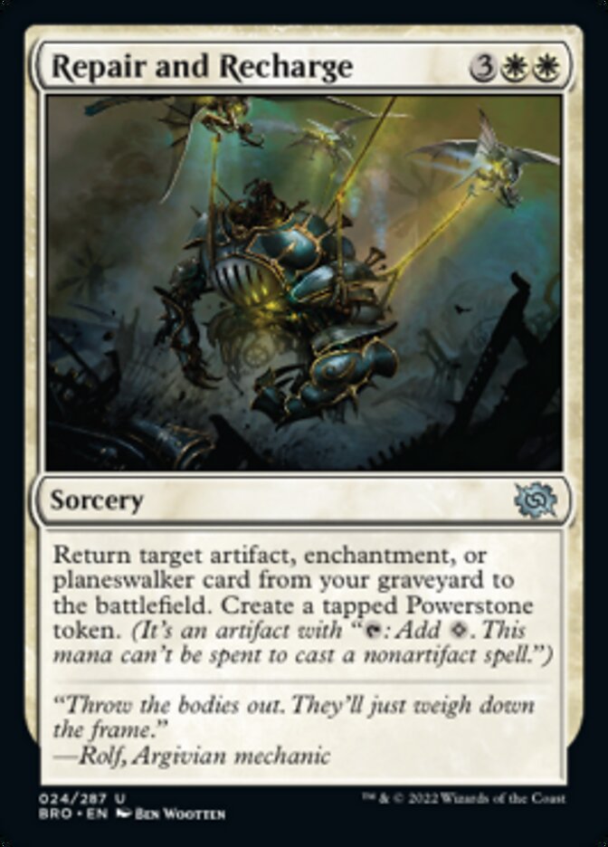 Repair and Recharge [The Brothers' War] [Foil]