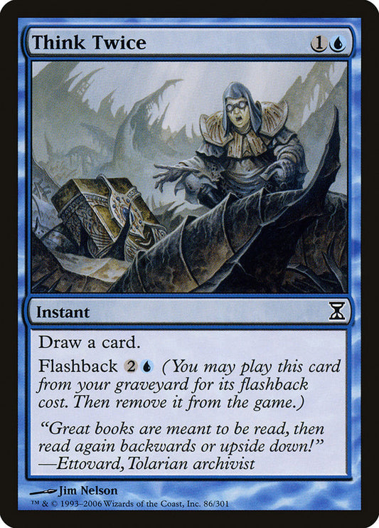 Think Twice [Time Spiral] [Foil]