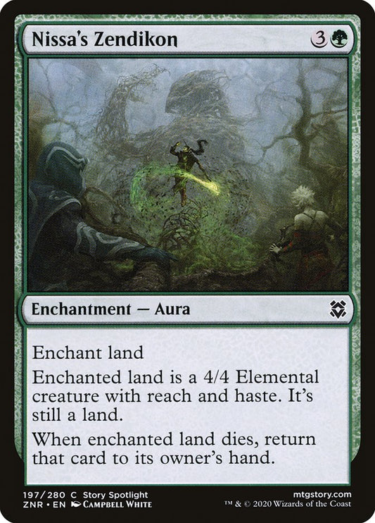 Nissa's Zendikon [Zendikar Rising] [Foil]