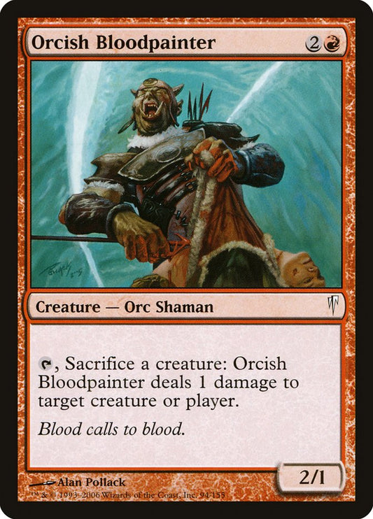 Orcish Bloodpainter [Coldsnap] [Foil]