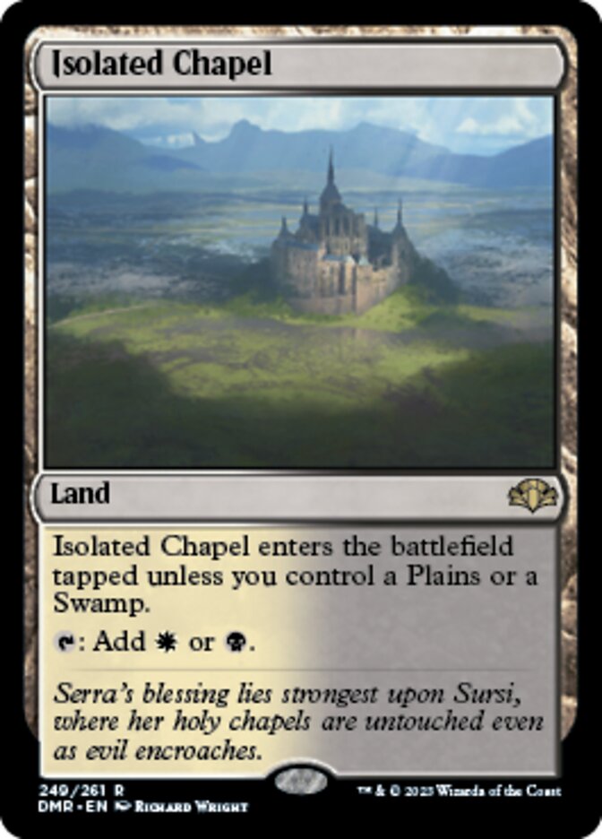 Isolated Chapel [Dominaria Remastered] [Foil]