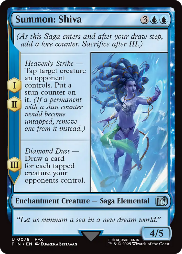 Summon: Shiva [FINAL FANTASY] [Foil]
