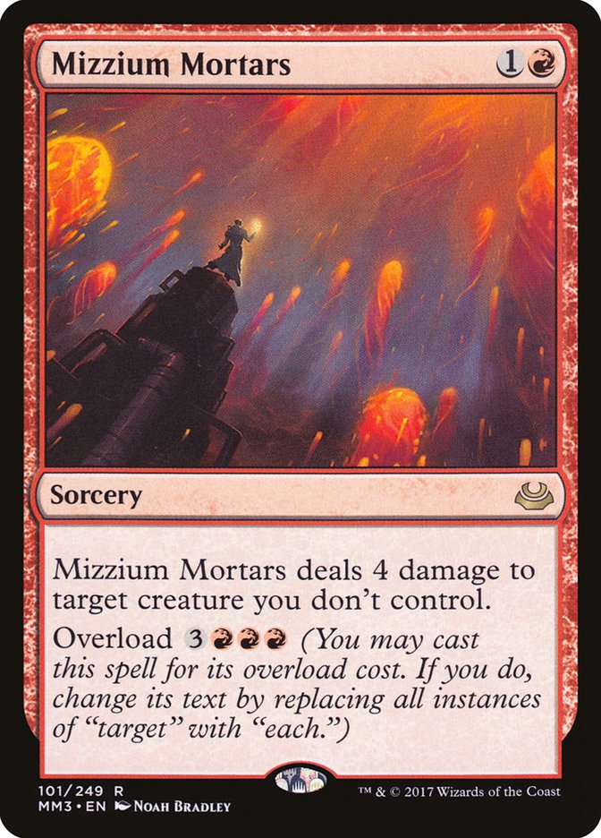 Mizzium Mortars [Modern Masters 2017] [Foil]