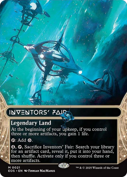 Inventors' Fair (0021) (Borderless) [Edge of Eternities: Stellar Sights] [Foil]