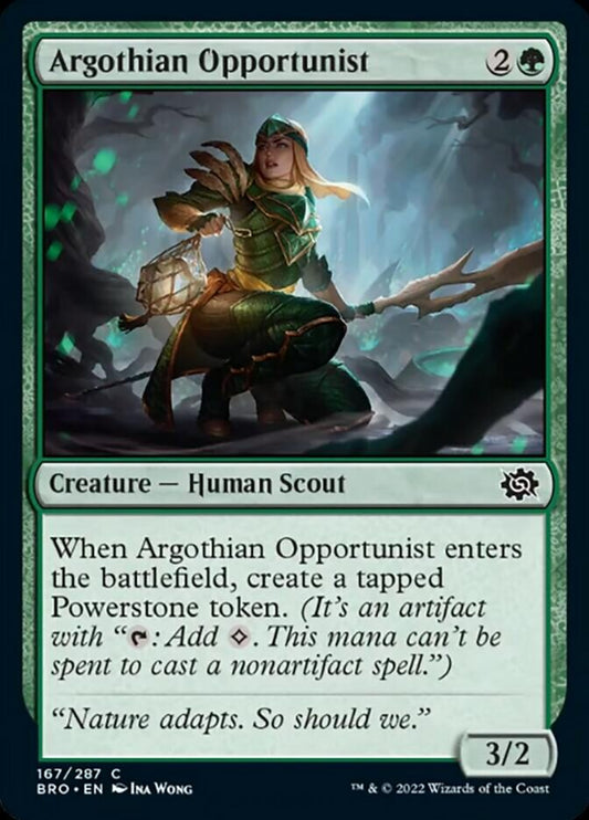 Argothian Opportunist [The Brothers' War] [Foil]